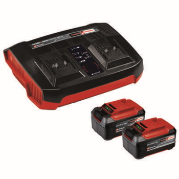 Einhell starter set PXC 2 x 5,2Ah & Twincharger Kit Einhell starter set PXC 2 x 5,2Ah & Twincharger Kit