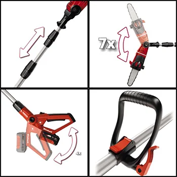 Einhell akumulatorska teleskopska lančana testera Power X-Change GE-LC 18 LI T- Solo Einhell akumulatorska teleskopska lančana testera Power X-Change GE-LC 18 LI T- Solo