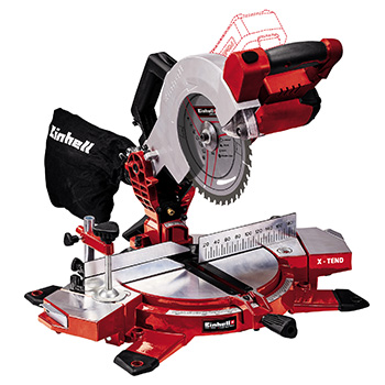 Einhell akumulatorska preklopna kružna testera Power X-Change TE-MS 18/210 - Solo-1