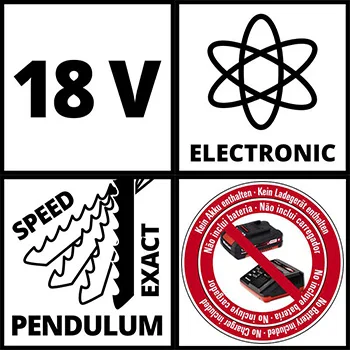Einhell akumulatorska ubodna testera Power X-Change TC-JS 18 Li - Solo Einhell akumulatorska ubodna testera Power X-Change TC-JS 18 Li - Solo