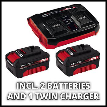 Einhell akumulatorski trimer za travu Power X-Change AGILLO Kit (2x3,0Ah)-6