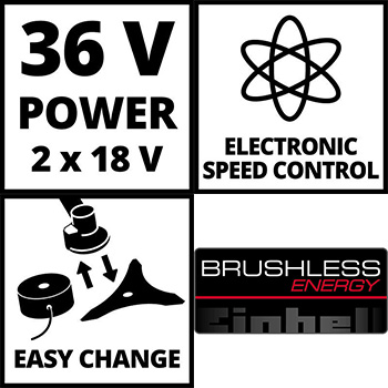 Einhell akumulatorski trimer za travu Power X-Change AGILLO Kit (2x3,0Ah) Einhell akumulatorski trimer za travu Power X-Change AGILLO Kit (2x3,0Ah)