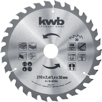 Einhell by KWB rezni disk za cirkular 210x30mm 30Z | SB KRAFTIXX HM drvo/gipsakarton 49587859 Einhell by KWB rezni disk za cirkular 210x30mm 30Z | SB KRAFTIXX HM drvo/gipsakarton 49587859