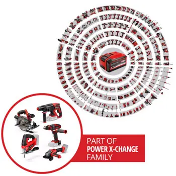 Einhell TE-TK 18/5 +2 set 5 akumulatorskih alata 18V, 2x3,0 Ah + 4 A punjač-1