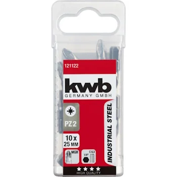 Einhell by KWB PZ2 bit 25mm set 10/1 49121122 Einhell by KWB PZ2 bit 25mm set 10/1 49121122