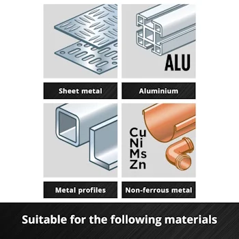 Einhell set bitova i burgija za metal + S2-E6.3-1/4 Einhell set bitova i burgija za metal + S2-E6.3-1/4