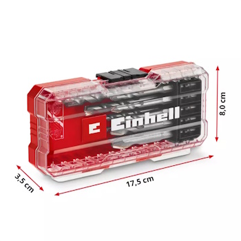 Einhell S-CASE set burgija za ciglu i keramiku E6.3 1/4 Einhell S-CASE set burgija za ciglu i keramiku E6.3 1/4