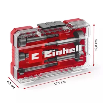 Einhell M-Case set čeonih burgija C 45 prihvat E6.3 - 1/4 Einhell M-Case set čeonih burgija C 45 prihvat E6.3 - 1/4
