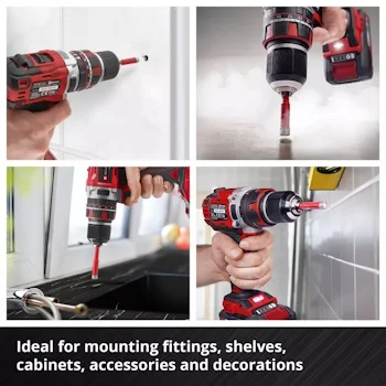 Einhell XS-CASE set dijamantskih burgija za keramiku E6.3-1/4 Einhell XS-CASE set dijamantskih burgija za keramiku E6.3-1/4