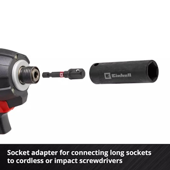 Einhell M-CASE set Impaktor nastavaka i nasadnih ključeva E6.3 1/4 Einhell M-CASE set Impaktor nastavaka i nasadnih ključeva E6.3 1/4