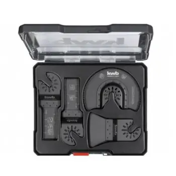 Einhell 4-delni set nastavaka drvo/metal za multi-alat u koferu 49708890 Einhell 4-delni set nastavaka drvo/metal za multi-alat u koferu 49708890