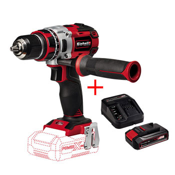 Einhell akumulatorska bušilica PXC TE-CD 18 Li Brushless + Starter kit 18V 2,5 Ah Einhell akumulatorska bušilica PXC TE-CD 18 Li Brushless + Starter kit 18V 2,5 Ah