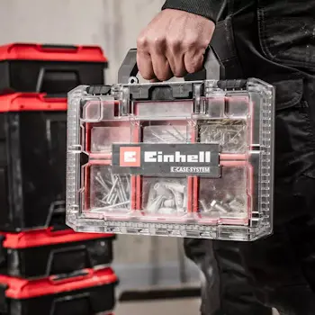 Einhell E-Case Half Size sistemski kofer za sitan pribor 4540048 Einhell E-Case Half Size sistemski kofer za sitan pribor 4540048