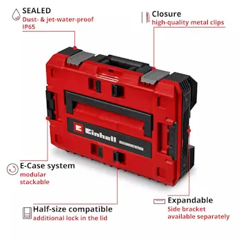 Einhell E-Case S-F SEALED sistemski kofer IP 65 sa sunđerastom penom 4540052 Einhell E-Case S-F SEALED sistemski kofer IP 65 sa sunđerastom penom 4540052