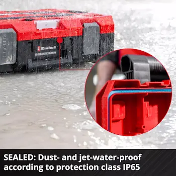 Einhell E-Case S-F SEALED sistemski kofer IP 65 sa sunđerastom penom 4540052 Einhell E-Case S-F SEALED sistemski kofer IP 65 sa sunđerastom penom 4540052