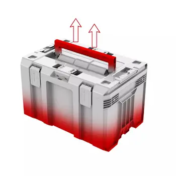 Einhell E-Case M SEALED sistemski kofer IP 65 4540053 Einhell E-Case M SEALED sistemski kofer IP 65 4540053