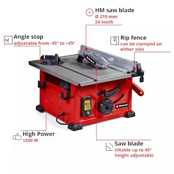 Einhell stona kružna testera TC-TS 8 4340426-2
