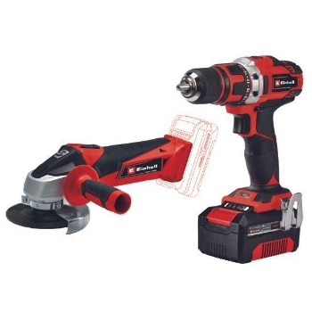 Einhell akumulatorski set alata TE-TK 18/2 Li Kit (CD+AG) Einhell akumulatorski set alata TE-TK 18/2 Li Kit (CD+AG)