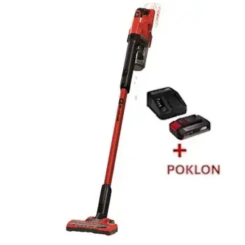 Einhell akumulatorski štapni usisivač TE-SV 18 Li 2347180 + POKLON Einhell starter kit Power X-Change 18V 2.5Ah 4512097 Einhell akumulatorski štapni usisivač TE-SV 18 Li 2347180 + POKLON Einhell starter kit Power X-Change 18V 2.5Ah 4512097