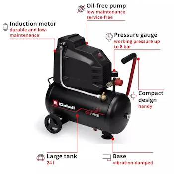 Einhell vazdušni kompresor TC-AC 190/24/8 I OF 4007375-3