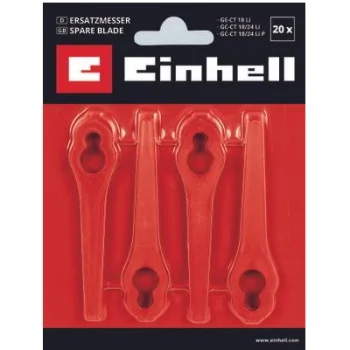 Einhell plastični rezervni noževi za trimer Blade-set PXC 20/1 3405730-2