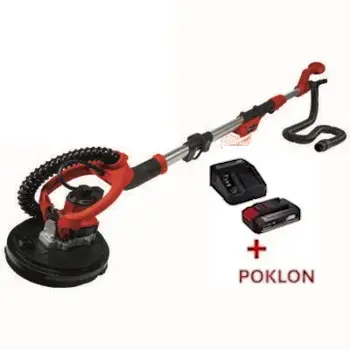 Einhell PROFESSIONAL akumulatorska brusilica za zidove TP-DW 18/225 Li 4259990 + POKLON Einhell starter kit Power X-Change 18V 2.5Ah 4512097 Einhell PROFESSIONAL akumulatorska brusilica za zidove TP-DW 18/225 Li 4259990 + POKLON Einhell starter kit Power X-Change 18V 2.5Ah 4512097