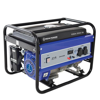 Elektro maschinen benzinski agregat Rem Power GSEm 3000 SB Basic Elektro maschinen benzinski agregat Rem Power GSEm 3000 SB Basic