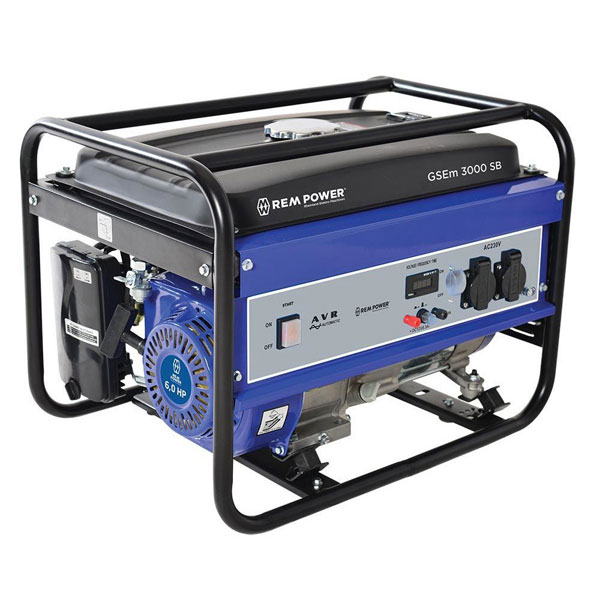 Elektro maschinen benzinski agregat Rem Power GSEm 3000 SB Basic Elektro maschinen benzinski agregat Rem Power GSEm 3000 SB Basic