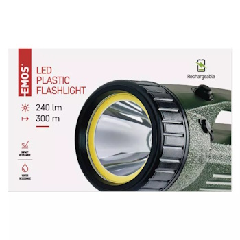Emos lampa radna punjiva LED 240lm 4000mAh + COB P2308 Emos lampa radna punjiva LED 240lm 4000mAh + COB P2308