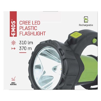 Emos lampa radna punjiva LED 5W CREE+COB 310lm 2000mAh P4526-7