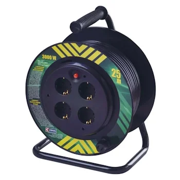 Emos motalica sa četiri utičnice i termo prekidačem 25m P19427 Emos motalica sa četiri utičnice i termo prekidačem 25m P19427