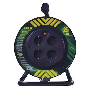 Emos motalica sa četiri utičnice i termo prekidačem 25m P19427 Emos motalica sa četiri utičnice i termo prekidačem 25m P19427