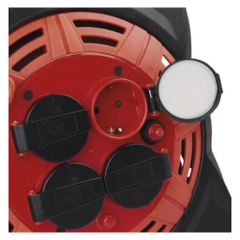 Emos motalica sa LED lampom i četiri utičnice 15m P08215 Emos motalica sa LED lampom i četiri utičnice 15m P08215