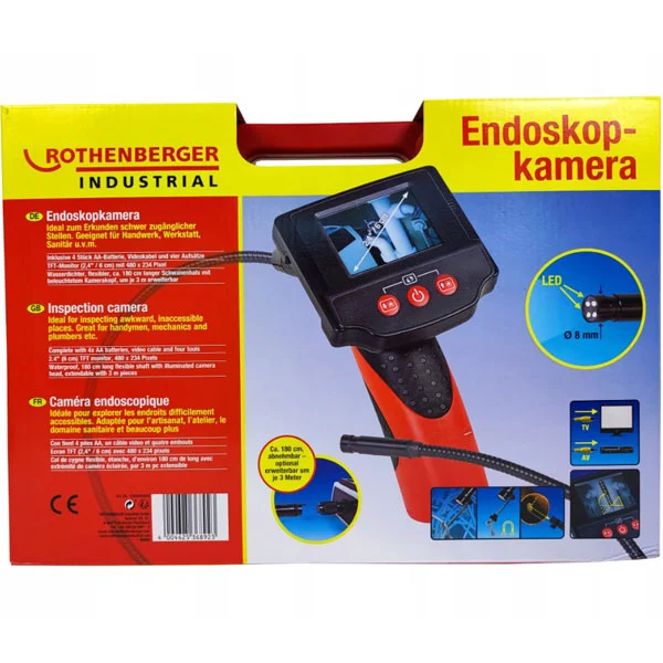 Rothenberger endoskopska kamera TF 3006X Rothenberger endoskopska kamera TF 3006X