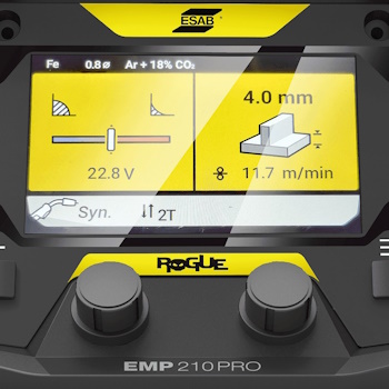 Esab Rogue MIG/MAG EMP 210 PRO Esab Rogue MIG/MAG EMP 210 PRO