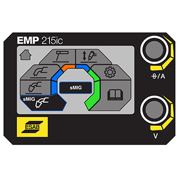 Esab aparat za zavarivanje Rebel™ EMP 215ic-6