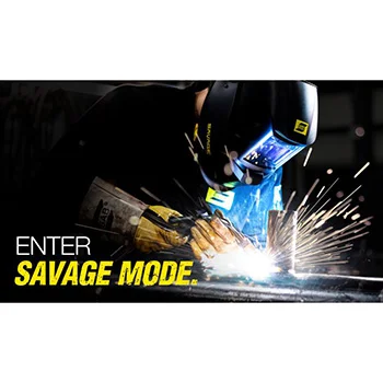 Esab automatska maska za zavarivanje Savage A41 - crna/žuta 130100-4 Esab automatska maska za zavarivanje Savage A41 - crna/žuta 130100-4
