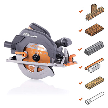 Evolution univerzalni ručni cirkular 185mm R185CCS Evolution univerzalni ručni cirkular 185mm R185CCS
