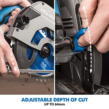 Evolution cirkular za čelik 185mm sa listom testere S185CCSL Evolution cirkular za čelik 185mm sa listom testere S185CCSL