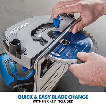 Evolution cirkular za čelik 185mm sa listom testere S185CCSL Evolution cirkular za čelik 185mm sa listom testere S185CCSL