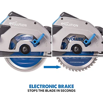 Evolution cirkular za čelik 185mm sa listom testere S185CCSL Evolution cirkular za čelik 185mm sa listom testere S185CCSL