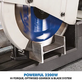 Evolution potezna testera za čelik 355mm sa listom testere S355CPS Evolution potezna testera za čelik 355mm sa listom testere S355CPS