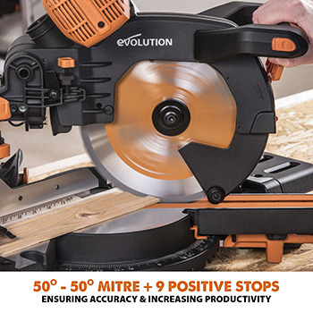 Evolution električna potezna testera - ger 255mm dvostruki nagib R255SMS-DB+ Evolution električna potezna testera - ger 255mm dvostruki nagib R255SMS-DB+