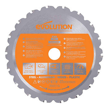 Evolution list testere 165mm multi EVO165-MULTI