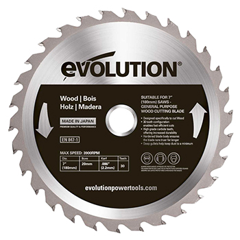 Evolution list testere 180mm za drvo EVO180-WOOD