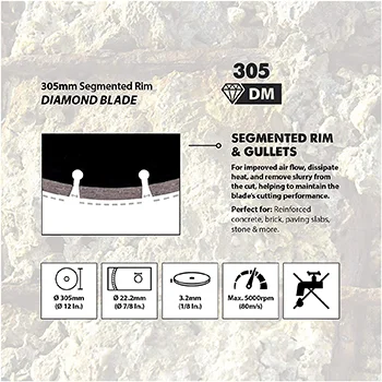 Evolution list testere 305mm dijamantski EVO305-DIAM Evolution list testere 305mm dijamantski EVO305-DIAM