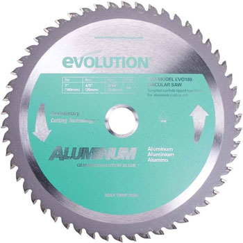 Evolution list testere 180mm za aluminijum EVO180 Alumin Evolution list testere 180mm za aluminijum EVO180 Alumin