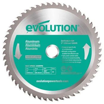Evolution list testere 230mm za aluminijum EVO230 Alumin Evolution list testere 230mm za aluminijum EVO230 Alumin