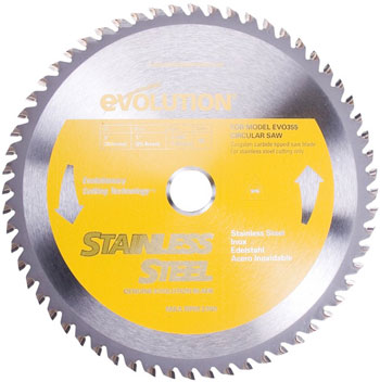 Evolution list testere 355mm za prohrom EVO355 Stainless Evolution list testere 355mm za prohrom EVO355 Stainless