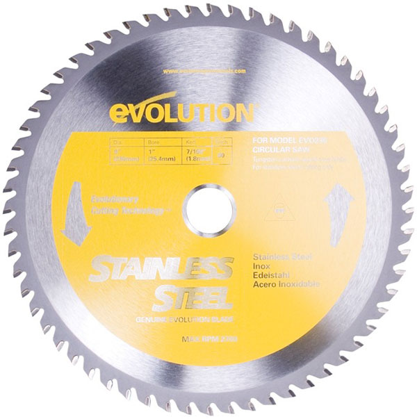 Evolution list testere 230mm za prohrom EVO230 Stainles Evolution list testere 230mm za prohrom EVO230 Stainles